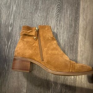 Soludos Brown Suede Ankle Boots